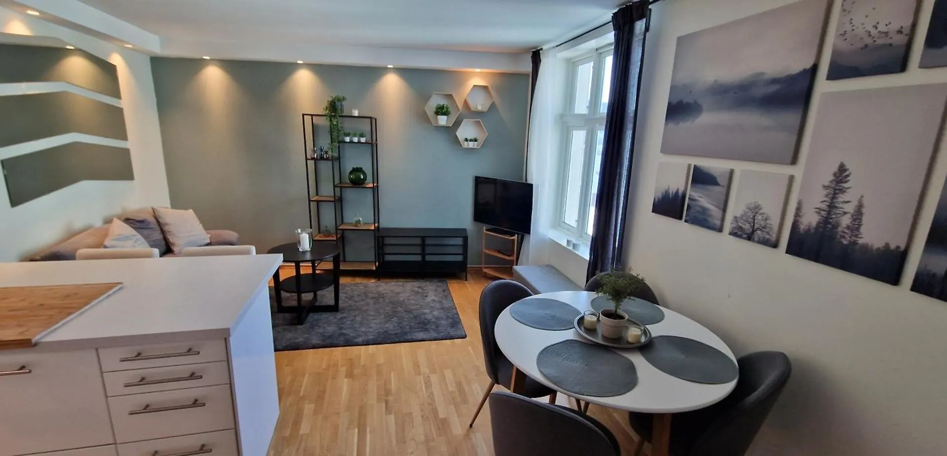 Central 1 Bedroom Apartment With A View Берген Норвегия